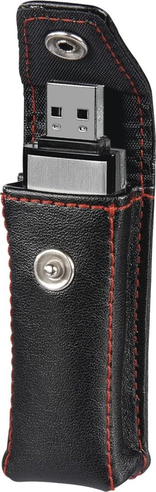 Hama Fashion Schutzhülle für USB-Sticks, schwarz
