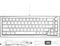 Cooler Master CK720, LEDs RGB, hot-swap, silber/weiß, Kailh Box V2 RED, USB, US Vorschaubild