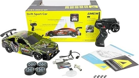 Amewi Drift Sport Car S12 4WD RTR gelb