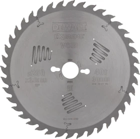 DeWalt DT4322 Extreme Kreissägeblatt 40Z, 250x2.2x30mm, 1 Stück