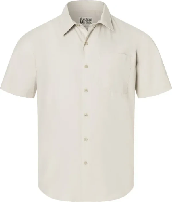 Marmot AirExchange UPF 40 Hemd kurzarm birch bark (Herren)