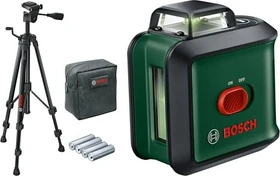 Bosch DIY UniversalLevel 360 Batterie-Kreuzlaser inkl. Tasche + Zubehör