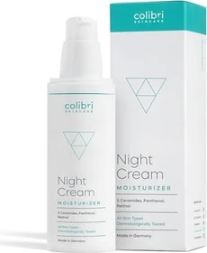 Colibri Skincare Night Cream Moisturizer Nachtpflege, 80ml