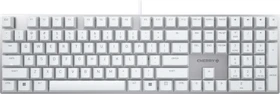 Cherry KC 200 MX, silber/weiß, MX2A BROWN, USB, US (G80-3950LIBUS-1)