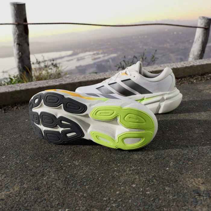 adidas Adistar 5 cloud white/iron metallic/lucid tangerine (Herren)