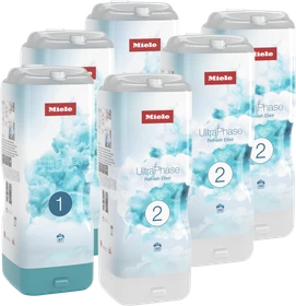 Miele Set 6 UltraPhase Refresh Elixir Kartuschenset (3x 1 + 3x 2)