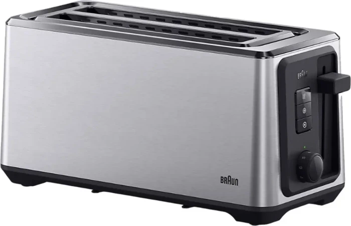 Braun HT 5220 BK Doppel-Langschlitz-Toaster