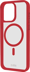 SBS Mobile Mag Frame Case für Apple iPhone 16 Pro Max rot