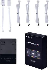 Lian Li Uni Hub SLV2 L-Connect 3 Controller, Licht- und Lüftersteuerung, weiß