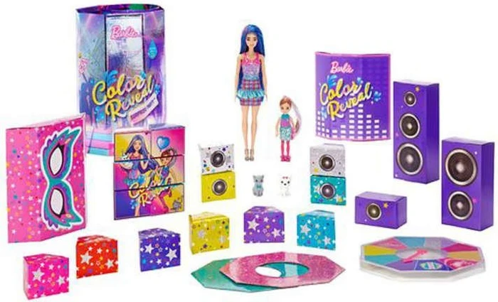 Mattel Barbie - Color Reveal Überraschungsparty 50 Überraschungen