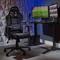 X Rocker Agility Compact Esports Gamingstuhl für für Kinder/Jugendliche, Carbon Schwarz Vorschaubild