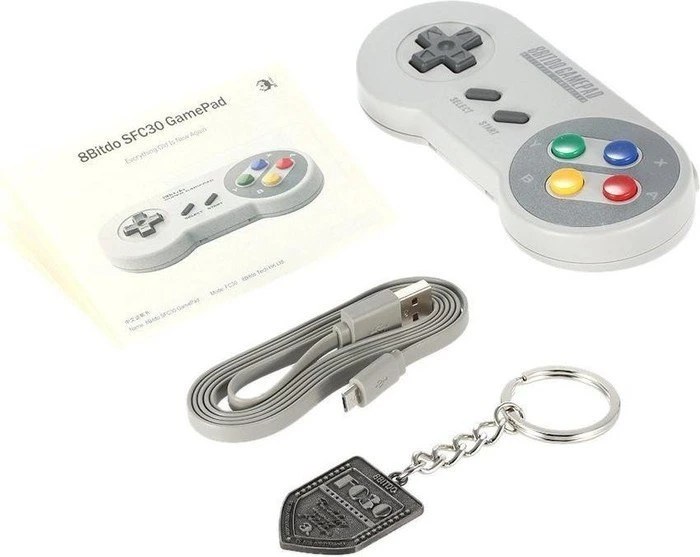 8BitDo SFC30 Gamepad (PC/MAC/iOS/Android)