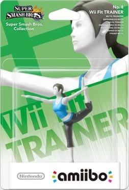 Nintendo amiibo Figur Super Smash Bros. Collection Wii Fit Trainerin (Switch/WiiU/3DS)