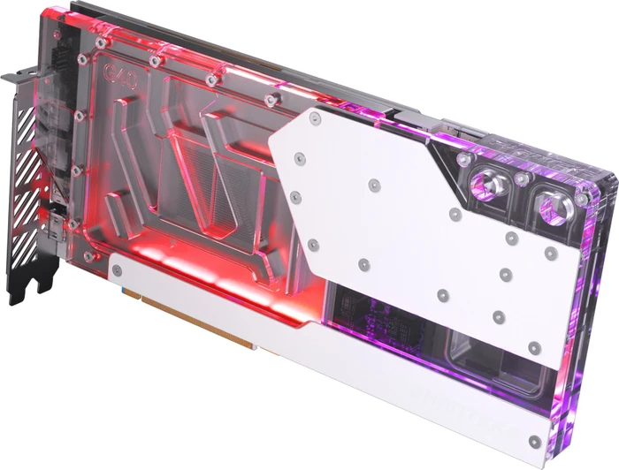 Phanteks Glacier G40 GIGABYTE, RTX 4090 AORUS Master & Gaming weiß, mit Backplate