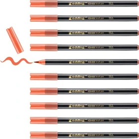 edding 1340 Pinselstift mandarine, 10er-Pack