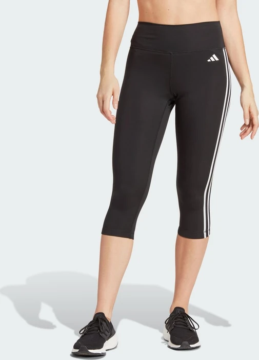 adidas Train Essentials 3-Streifen High-Waisted Hose 3/4 black (Damen)