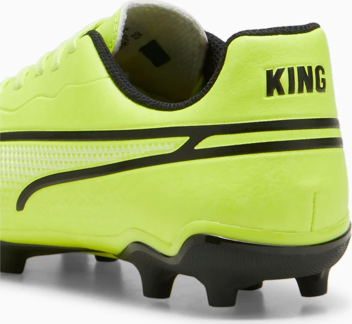Puma King Match FG/AG electric lime/puma black/poison pink