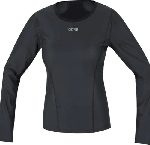 Gore Wear M Gore Windstopper Base Layer Funktionsshirt langarm schwarz (Damen)