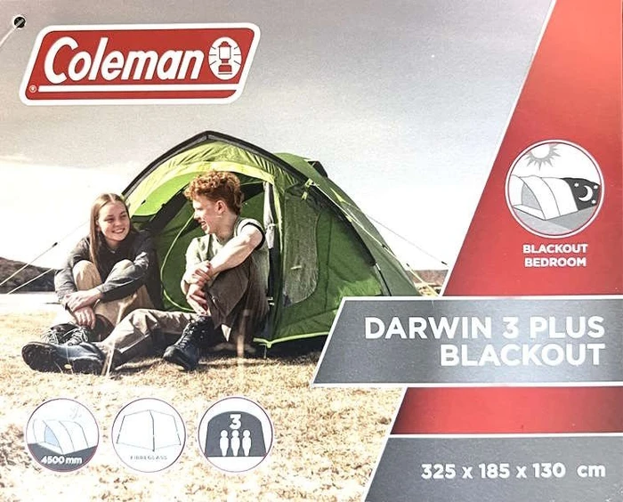 Coleman Darwin 3 Plus Blackout Kuppelzelt (2209416)