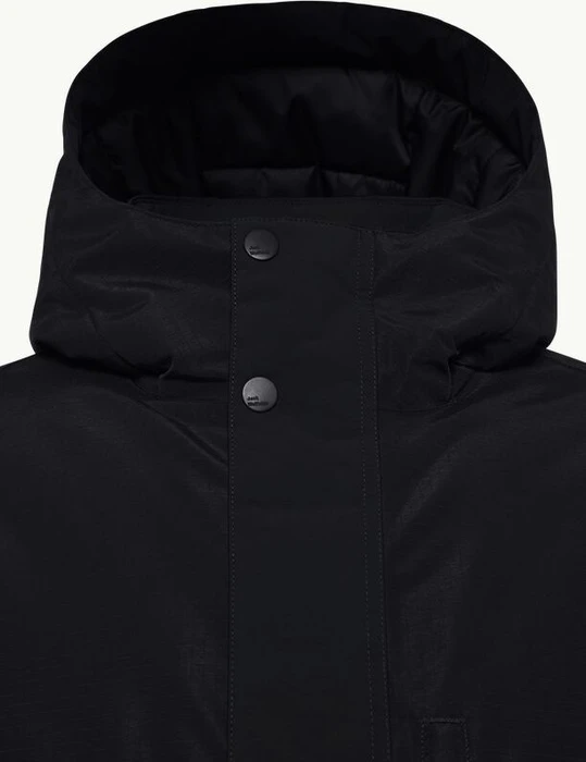 Jack Wolfskin Gletschersee Funktionsmantel schwarz (Herren)
