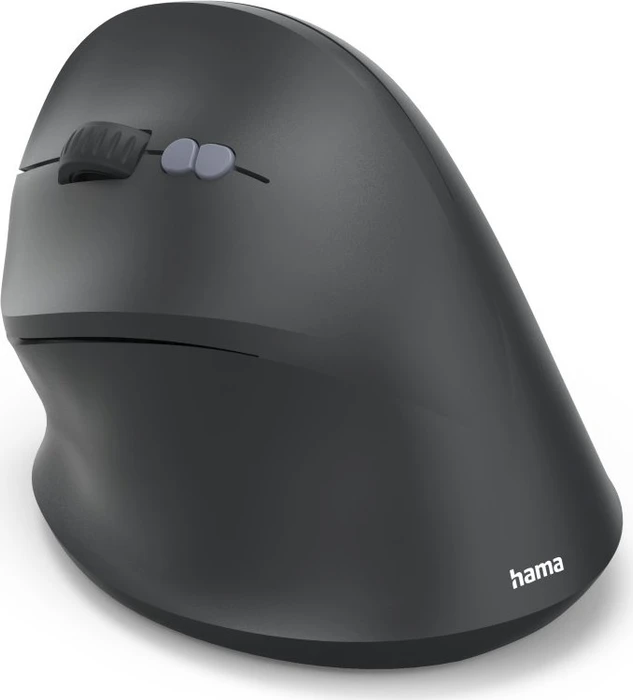 Hama EWM-600L Ergonomic Vertical Mouse, schwarz, Linkshänder, USB/Bluetooth