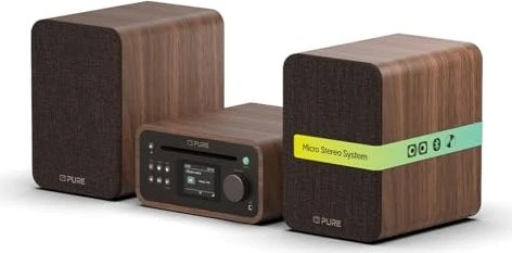 Pure Classic Stereo Mini braun/walnuss