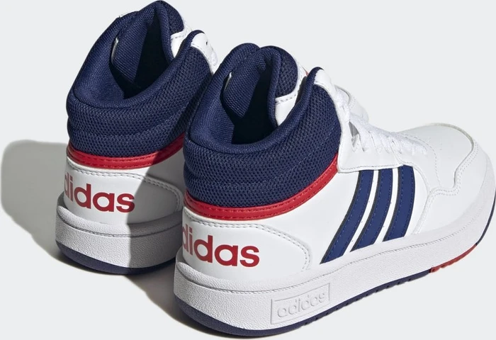adidas Hoops Mid cloud white/victory blue/better scarlet (Junior)
