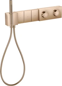 Hansgrohe Axor Edge Thermostatmodul Select 540/100 für 3 Verbraucher Diamantschliff polished red gold