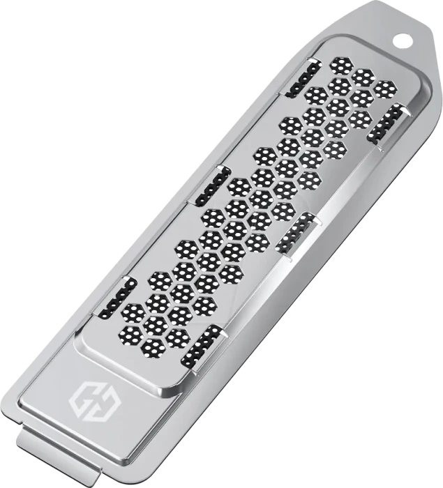 Graugear G-PS5M2-COVER M.2 SSD Kühlkörper-Abdeckung für PlayStation 5, silber