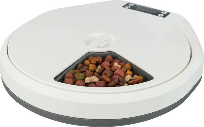 Trixie TX4+1 Futterautomat, max. 4 Mahlzeiten pro Tag, Timer