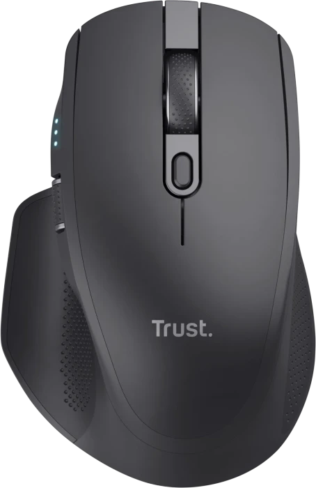 Trust Ozaa+ Multi-Device Wireless Mouse schwarz, USB/Bluetooth