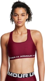 Under Armour Armour Mid Crossback Sport-BH cardinal/white (Damen)