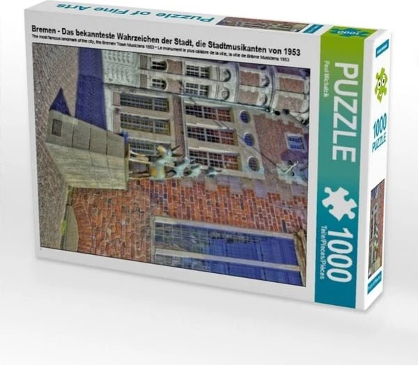 Calvendo Bremen - Das bekannteste Wahrzeichen der Stadt, die Stadtmusikanten von 1953