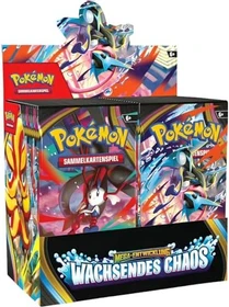Pokémon - Mega-Entwicklung Wachsendes Chaos Boosterpack Display, 36 Stück