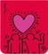 Samsung Slash B Slash KEITH HARRING LOVE Contents CARD für das Flip Suit Case Vorschaubild