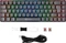 Gamiac TKL69G Gaming Keyboard, schwarz/grau, LEDs RGB, Kailh RED, USB, DE Vorschaubild