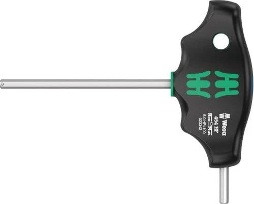 Wera Serie 400 454 HF Hex-Plus Innensechskant Schraubendreher, 5x100mm