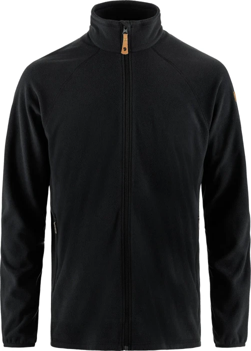 Fjällräven Övik Lite Fleece Jacke schwarz (Herren)