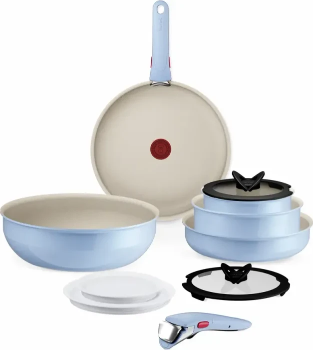 Tefal Ingenio Serenity Kochgeschirr-Set, 11-tlg.