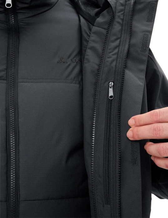 Vaude Neyland 3in1 Funktionsjacke schwarz (Herren)