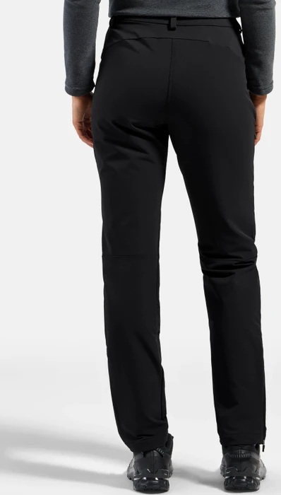 Odlo Ascent Warm Hose lang schwarz (Damen)