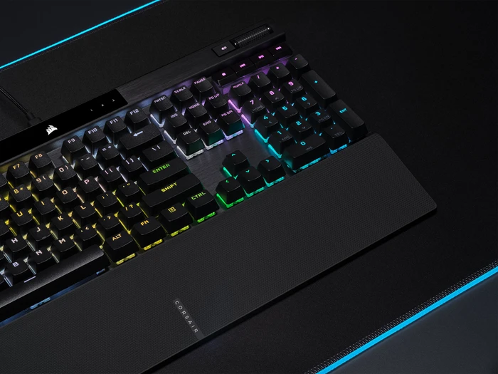 Corsair Gaming K70 RGB PRO, MX SPEED RGB Silver, USB, DE