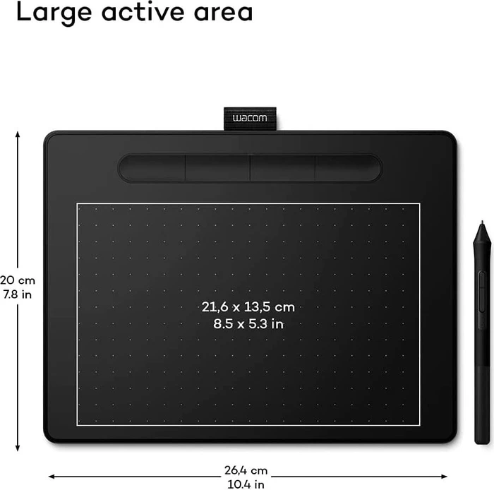 Wacom Intuos M, schwarz