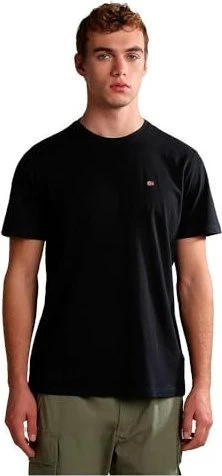 Napapijri Salis T-Shirt kurzarm schwarz (Herren)