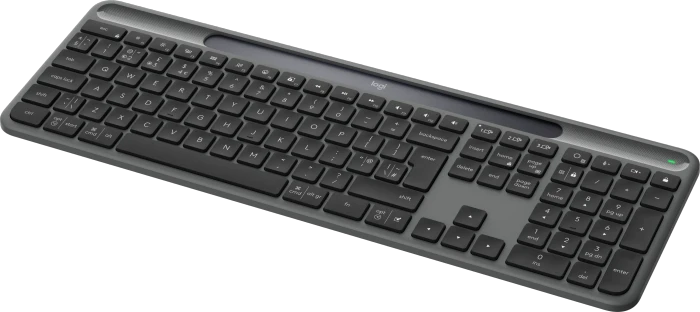 Logitech Signature Slim Solar+ K980, Grafit, USB/Bluetooth, UK