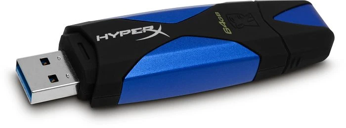 Kingston DataTraveler FURY 3.0 64GB, USB-A, USB 3.2 Gen 1×1