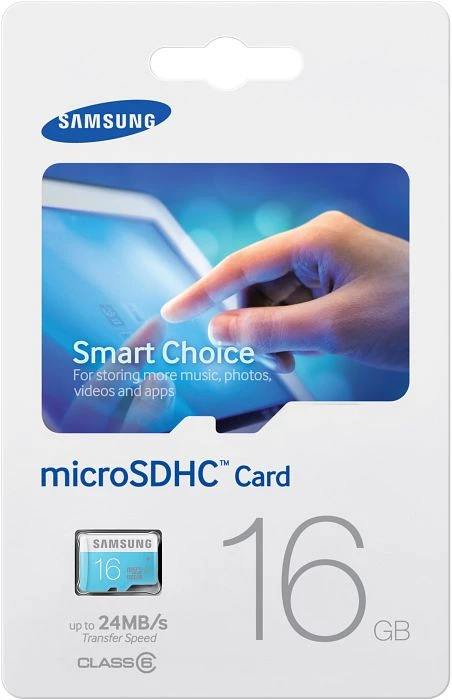 Samsung Standard R24 16GB, Class 6