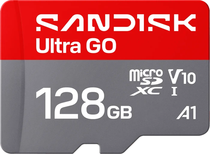 SanDisk Ultra GO R140 128GB, UHS-I U1, A1, Class 10