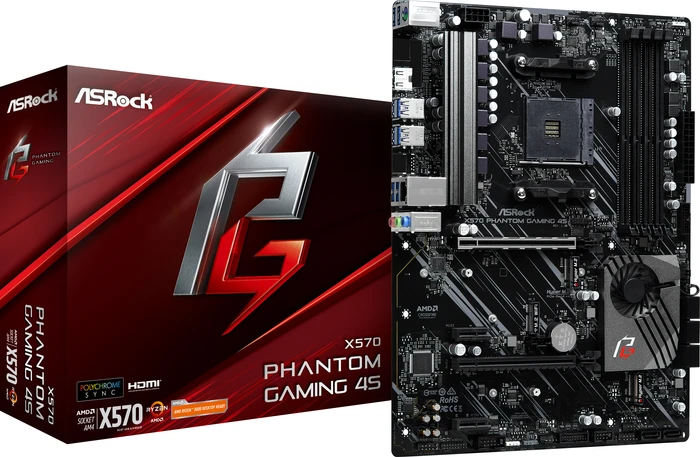 ASRock X570 Phantom Gaming 4S (AMD AM4)