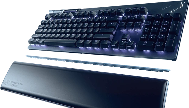 ASUS ROG Strix Flare II Animate, PBT, ROG NX RED, USB, DE